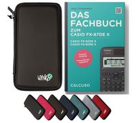 CALCUSO Accessoires Ensemble Standard noir compatible pour Calculatrice Casio FX-87DE X