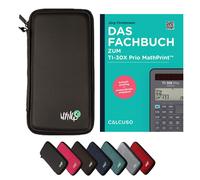CALCUSO Accessoires Ensemble Standard noir compatible pour Calculatrice TI-30X Prio MathPrint