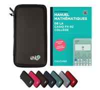 CALCUSO Accessoires Ensemble Standard noir compatible pour CalculatriceCasio fx-92 Collège