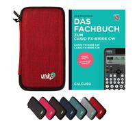 CALCUSO Accessoires Ensemble Standard rouge compatible pour Calculatrice Casio FX-810DE CW