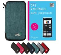 CALCUSO Accessoires Ensemble Standard turquoise compatible pour Calculatrice Graphique Casio FX-CG 50