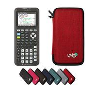 TI-84 Plus Ce -T Python Edition avec Housse de Protection WYNGS incluse Rouge - Calculatrice Graphique - Pack de Base