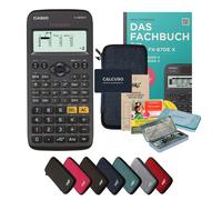 CALCUSO Ensemble Premium bleu avec Calculatrice Casio FX-82DE X