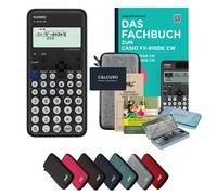CALCUSO Ensemble Premium gris clair avec Calculatrice Casio FX-82DE CW
