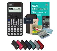 CALCUSO Ensemble Premium gris foncé avec Calculatrice Casio FX-810DE CW ClassWiz