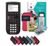 CALCUSO Ensemble Premium rose avec Calculatrice Graphique TI 82 Advanced Python Edition