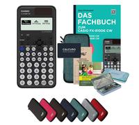 CALCUSO Ensemble Premium turquoise avec Calculatrice Casio FX-810DE CW ClassWiz