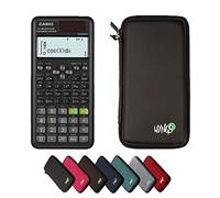 CALCUSO Pack économique: Casio FX 991 ES Plus II (2nd Edition) Calculatrice Scientifique + étui de Protection WYNGS Noir + Garantie étendue de CALCUSO