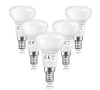 Caldarax Ampoule LED R50 E14 5W, Ampoule Spot Réflecteur LED E14 Équivalent 40W Incandescence, Blanc Chaud 2700K 475LM, Angle de faisceau 120°, Non Dimmable, Lot de 5