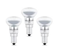 Caldarax Ampoules à Réflecteur R39 E14 25W Dimmable, Ampoule de Lampe à Lave, 2700K Blanc Chaud, 250LM, AC 230V, SES Petite Vis Edison, Ampoule Chauffante pour Lampe Pailletée, Lampes Fusée, 3 Pack