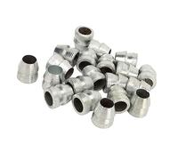 Cale à Poignée Ronde de sécurité 20 Pièces, Kit de Cale en Métal à Poignée Conique en Acier pour Poignée de Luge de Hache de Marteau (16mm)