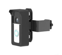 Cale Angle Sonnette Vidéo pour Porte Perçage Cale Angle Sonnette | Rotation 360°, angle ajustable, détection mouvement précise, installation rapide, discret