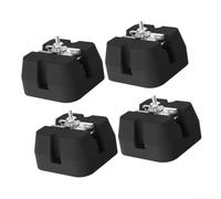 Cale Anti-Vibration pour Pompe à Chaleur 4pcs Niveau Intégré(C)
