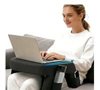 Cale de lecture en mousse à mémoire de forme pour lit et sol, coussin d'assise polyvalent pour lire, jouer et écrire, soutien dorsal ergonomique, housse lavable (gris foncé)
