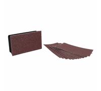 Cale à poncer - Essential - souple - auto-agrippante - lot 12 feuilles ass