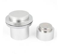 Cale de porte de porte, tampon de protection de cale, butée de porte, base de gâche ronde en métal, support magnétique de porte, butée de porte 29 m_m x 20 m_m