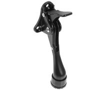 Cale de Porte Réglable à Pied, Alliage de Zinc, Arrêt de Pte | Bouchon de Porte Magnetique, Butée Intérieure Noire, Effet Tampon, Installation Facile pour Porte de Garage