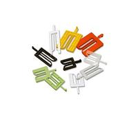 Cale de pose fourchette lrg.36mm l.40mm epaisseur 1mm transparent - Sachet de 1000