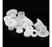 Cale d'espacement plate Lot de 10 rondelles bague concaves et convexes, TW3, TW6, TW9 TW10, joint transistor en nylon for vis(TW9)
