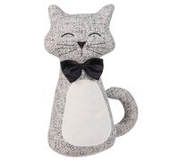 Cale-porte chat en tissu 13.5x31.5x10cm Blanc