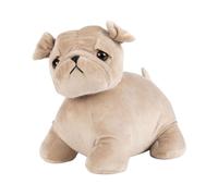 Cale-porte chien beige 23x20x15.5cm Beige