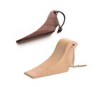 Cale porte - Créativité - Bois - 11x6.5 CM - Marron - Antichoc et silencieux