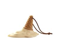 Cale-porte en forme de cornet de glace créatif avec caoutchouc souple, A | Tapis anti-collision amovible à suspendre avec protection de sol antidérapante, large base stable pour décoration d'intérieur