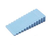 Cale-Porte en Silicone Antidérapante, Petit, Bleu | Cotruction robuste, Cale Porte Perçage, Arrêter les claquemen, Pr paren d'