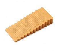 Cale-Porte en Silicone Antidérapante, Petit, Orange | Cotruction robuste, Cale Porte Perçage, Arrêter les claquemen, Pr paren d'