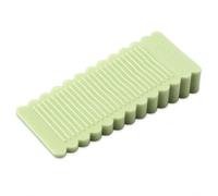 Cale-Porte en Silicone Antidérapante, Petit, Vert | Cotruction robuste, Cale Porte Perçage, Arrêter les claquemen, Pr paren d'