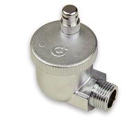 Caleffi 504401 AERCAL Purgeur d’air automatique 1/2" M en laiton avec bouchon hygroscopique de sécurité