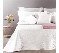 Caleffi - Couvre Lit et Plaid Canape en 100% Coton - Couverture Légère et Respirante, Idéale comme Dessus de Lit ou Jeté Canapé - Plaid Canape Grande Taille - Made In Italy