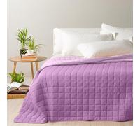 Caleffi - Couvre Lit et Plaid Canape en Microfibre - Couverture Légère et Respirante, Idéale comme Dessus de Lit ou Jeté Canapé - Plaid Canape Grande Taille - Made In Italy