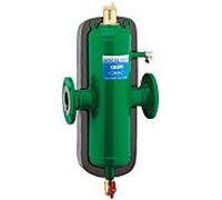 Caleffi DiscalDirt microbulles Schlammabscheider 546152 DN 150, boîtier en acier, raccords à bride, avec isolation