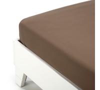 Caleffi - Drap Housse Coton - Drap Doux, Respirant et Durable, Lavable, disponible en 90x200, 130x200 et 180x200 cm - Linge de Lit