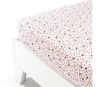 Caleffi - Drap Housse Coton - Drap Doux, Respirant et Durable, Lavable, disponible en 90x200, 130x200 et 180x200 cm - Linge de Lit