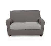 Caleffi - Housse Canapé - Housse Fauteuil - Protege Canape élastique et Ajustable, Doux et Résistant - Housse Canape en Coton, Polyester et Elasthanne - Lavable en Machine, Ne Se Repasse Pas