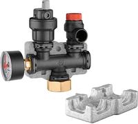 Caleffi Kessel-Sicherheitsgruppe aus Kunststoff bis 50 kW 1" 3 bar