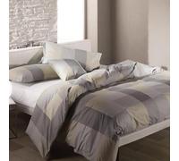 Caleffi Parure de lit double 250 x 200 + 40 pur coton - drap housse enfile couette (photo 01 Dreams)