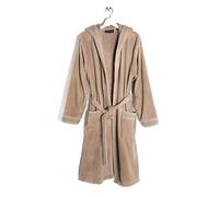 Caleffi - Peignoir Bain Homme et Femme en 100% coton, doux, absorbant et respirant, avec capuche, ceinture et poches - Parfait pour la salle de bain, le spa ou le sauna - Robe Chambre Femme