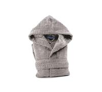 Caleffi - Peignoir Bain Homme et Femme en 100% coton, doux, absorbant et respirant, avec capuche, ceinture et poches - Parfait pour la salle de bain, le spa ou le sauna - Robe Chambre Femme