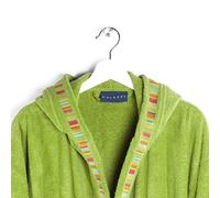 Caleffi - Peignoir Bain Homme et Femme en 100% coton, doux, absorbant et respirant, avec capuche, ceinture et poches - Parfait pour la salle de bain, le spa ou le sauna - Robe Chambre Femme
