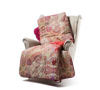 Caleffi - Plaid Canape 130x170 cm en Coton Doux - Couverture Grande pour Canape, Lit ou Fauteuil - Jeté de Canapé Lavable, Design Elégant, Grande Taille Parfait pour les Soirées Cocooning - Couvre Lit