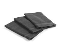 Caleffi - Serviette de Bain 2 Pièces en 100% Coton Eponge - 1 Serviette Toilette 50x100 cm + 1 Serviette Visage 40x60 cm, Douce et Ultra Absorbante - Serviettes Eponge - Lot Serviette