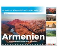 Calendar 2027 · Arménie - Une belle expérience de la nature | L'Arménie · Où cela pourrait-il être plus incroyable qu'en Arménie · 16.5" x 23.4" Open Size · CALVENDO Wall Calendar