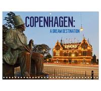 Calendar 2027 · Copenhague : Une destination de rêve | À Copenhague, la joie de vivre scandinave rencontre une culture innovante · 16.5" x 23.4" Open Size · CALVENDO Wall Calendar