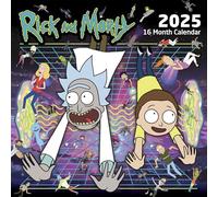 Calendario 30x30 cm Rick and Morty 2025 pyramid