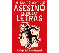 Calendario Adviento: Encuentra las palabras y resuelve el caso. 24 días, 3 niveles, 72 casos para adultos. Regalo para hombre, mujer, amigo o novio