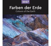 Calendario da muro 30x30 cm colours of the Earth 2027