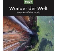 Calendario da muro 30x30 cm mircles of the world 2027